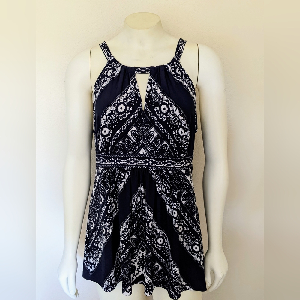 INC International Concepts sleeveless blouse